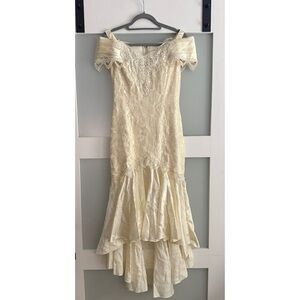 Vintage Betsy & Adam Mermaid Gown